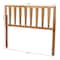 Baxton Studio Duncan Modern and Contemporary Ash Walnut Finished Wood King Size Headboard 181-11103-Zoro - alternate 6